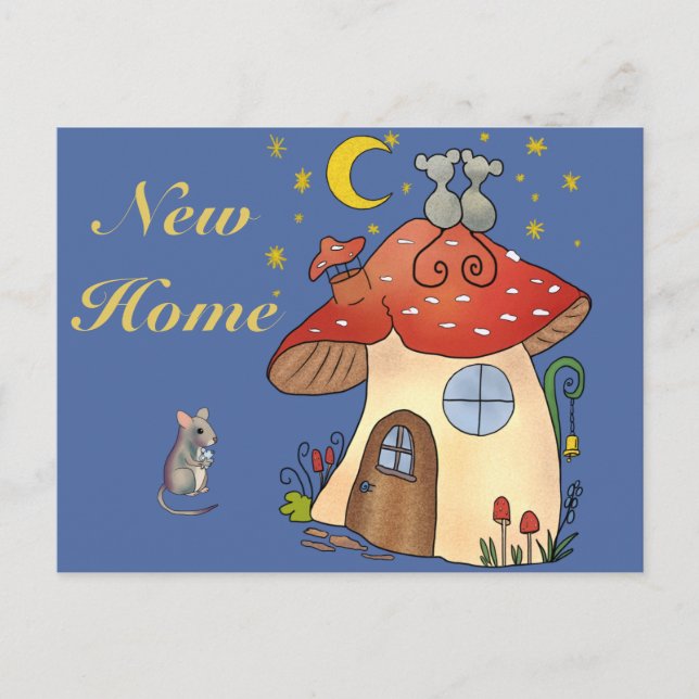 Maushaus New Home Postcard (Front)