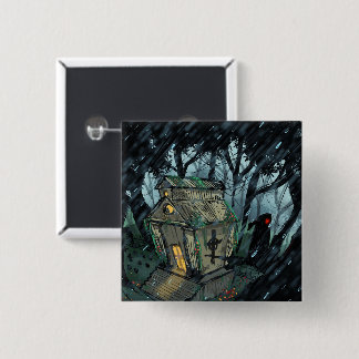 Mausoleum and the Crow 15 Cm Square Badge