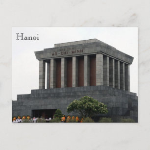 mausoleum hanoi postcard