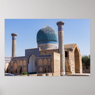 Mausoleum of Amir Timur - Samarkand, Uzbekistan Poster