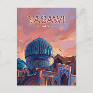 Mausoleum of Khoja Ahmed Yasawi Kazakhstan Postcard