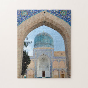 Mausoleum of Timur in Samarkand, Uzbekistan Jigsaw Puzzle