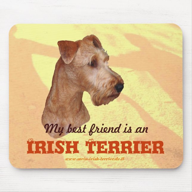 Mauspad ‘Irish Terrier’ Mouse Mat (Front)