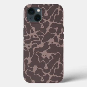 Mauve Abstract iPhone 13 Case