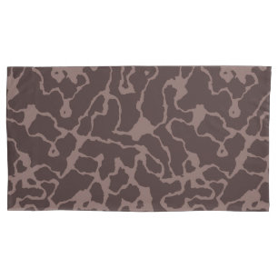 Mauve Abstract Pillowcase