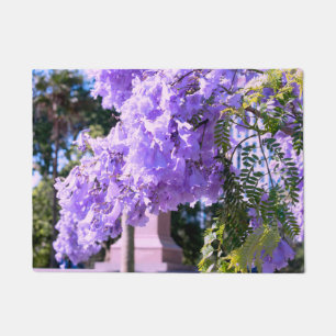 Mauve Bell Tree Doormat