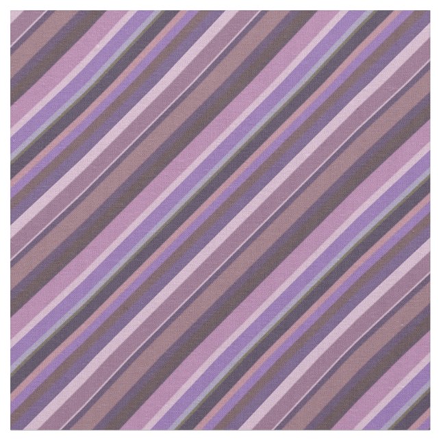 Mauve diagonal stripes fabric (Close Up)