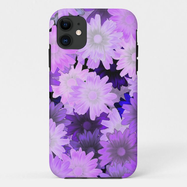 Mauve floral Case-Mate iPhone case (Back)