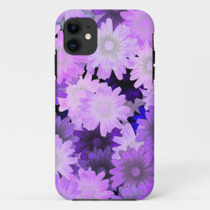 Mauve floral iPhone 11 case