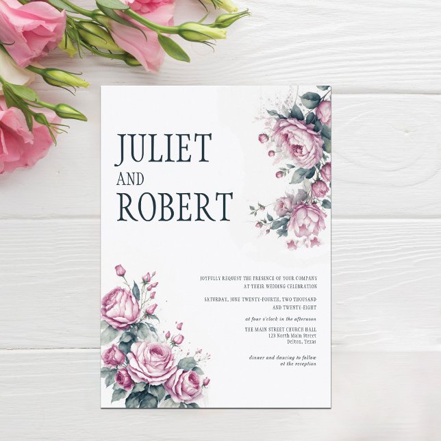 Mauve  invitation (Creator Uploaded)
