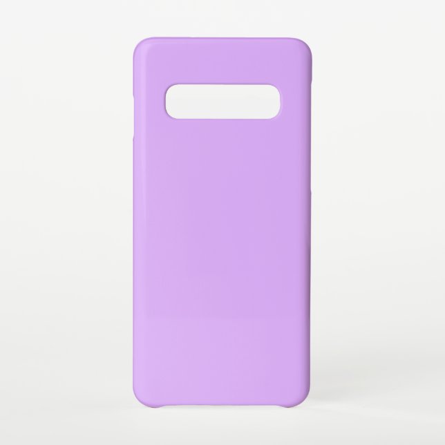 Mauve, pale violet hex code e0b0ff samsung galaxy case (Back)