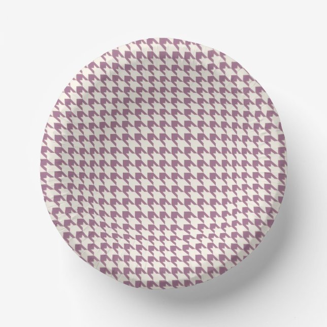 Mauve Paper Plate (Front)