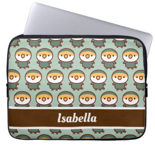 Mauve Peach-faced lovebird Laptop Sleeve