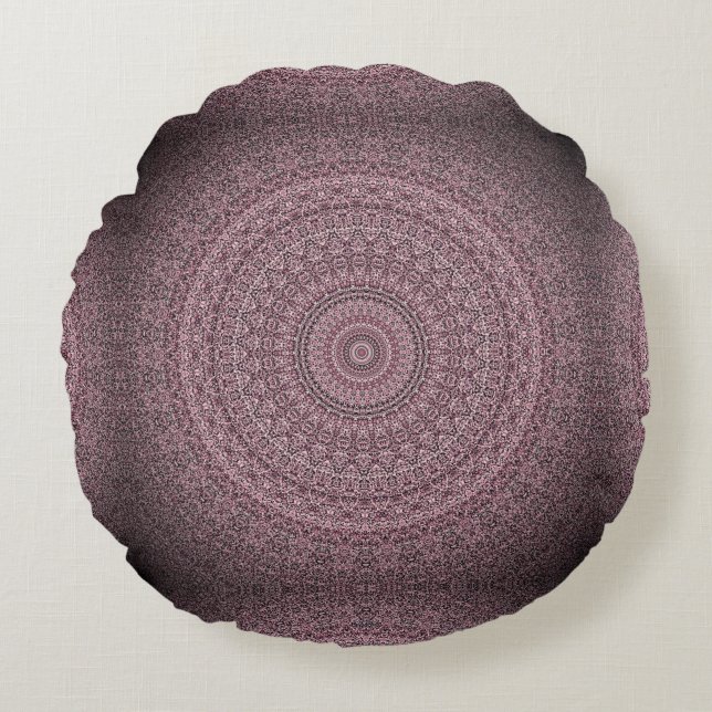 Mauve Pink - HAMbWG Round Cushion (Front)