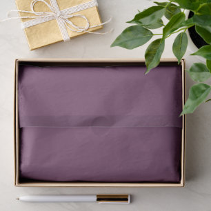 Mauve Plum Purple Pop Of Color  Tissue Paper