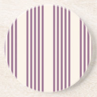 Mauve purple and beige five stripes pattern