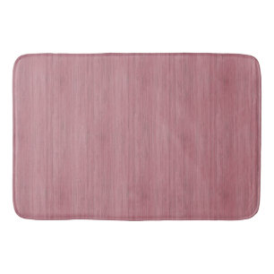 Mauve Purple Bamboo Wood Grain Look Bath Mat