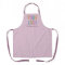 Mauve Purple Personalised Apron Custom Text & Logo