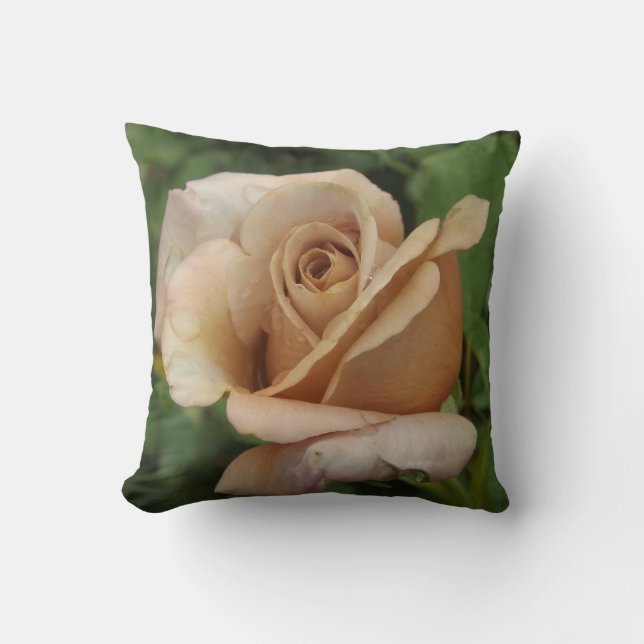 Mauve Rose Cushion (Front)