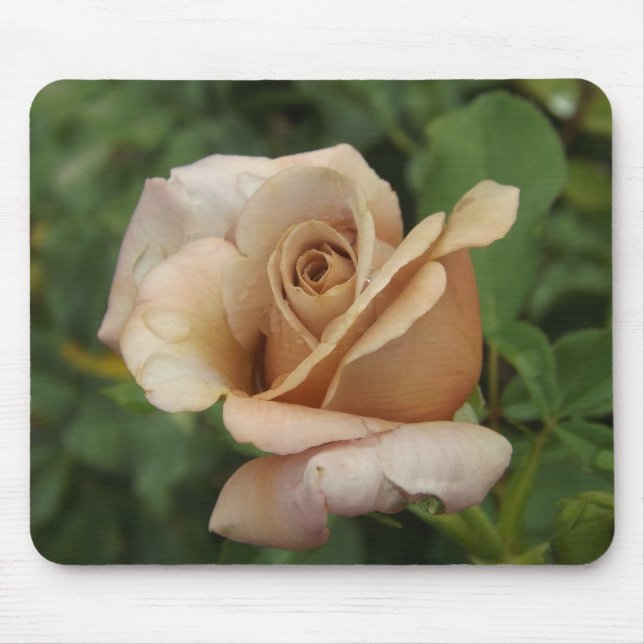 Mauve Rose Mouse Mat (Front)