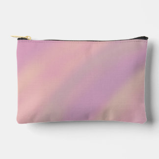 Mauve Soft Blush Pink Vintage 80s  Accessory Pouch