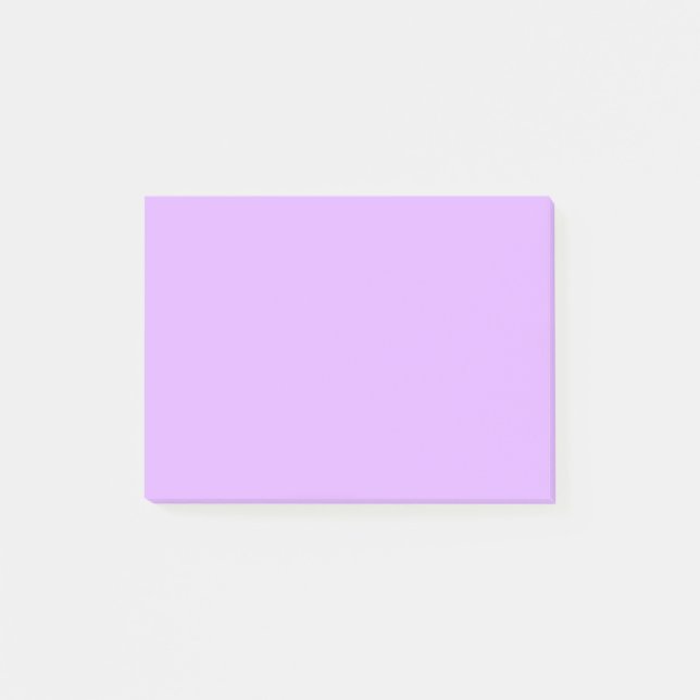 Mauve Solid Colour Post-it Notes (Front)
