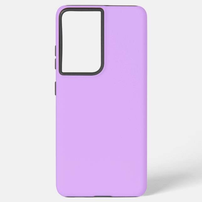 Mauve Solid Colour Samsung Galaxy S21 Ultra Case (Back)