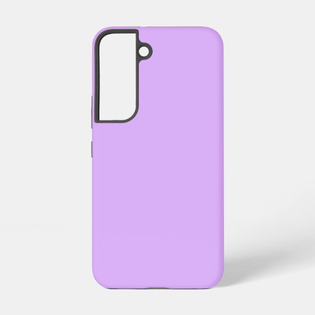Mauve Solid Colour Samsung Galaxy S22 Case (Back)