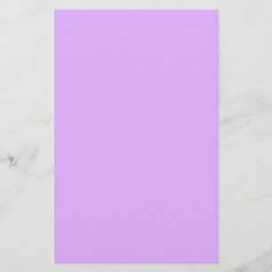 Mauve Solid Colour Stationery