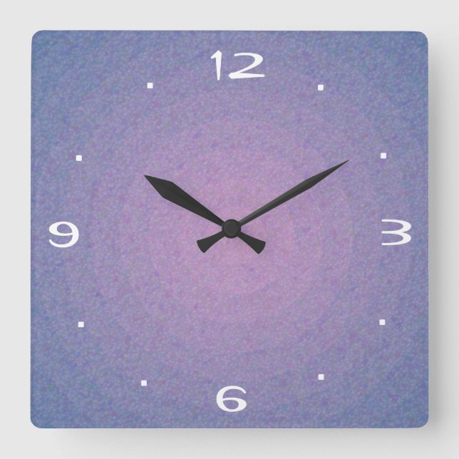 Mauve Stone Design > Plain Kitchen Clock (Front)