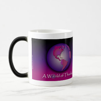 Mauve World of Thanks Mug