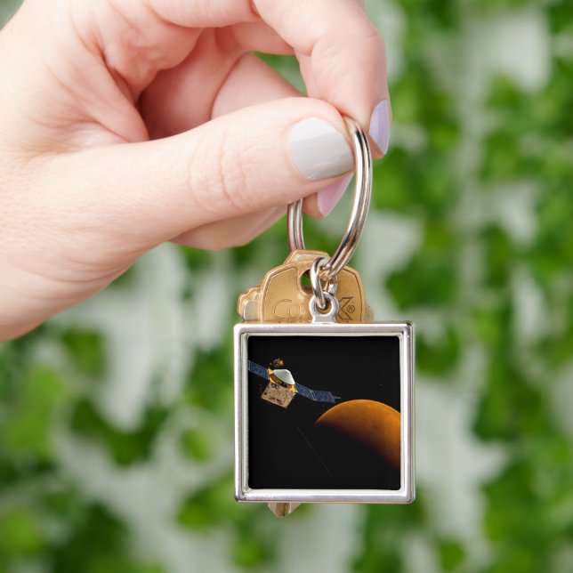 Maven Spacecraft. Key Ring (Hand)