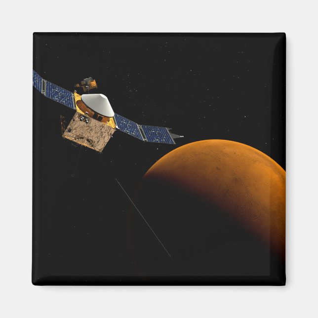 Maven Spacecraft. Magnet (Front)