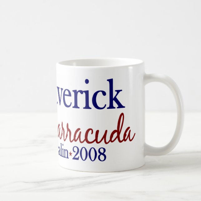 Maverick and Barracuda (McCain Palin 2008) Coffee Mug (Right)
