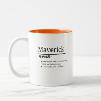 Maverick, Boy Personalised Name Definition