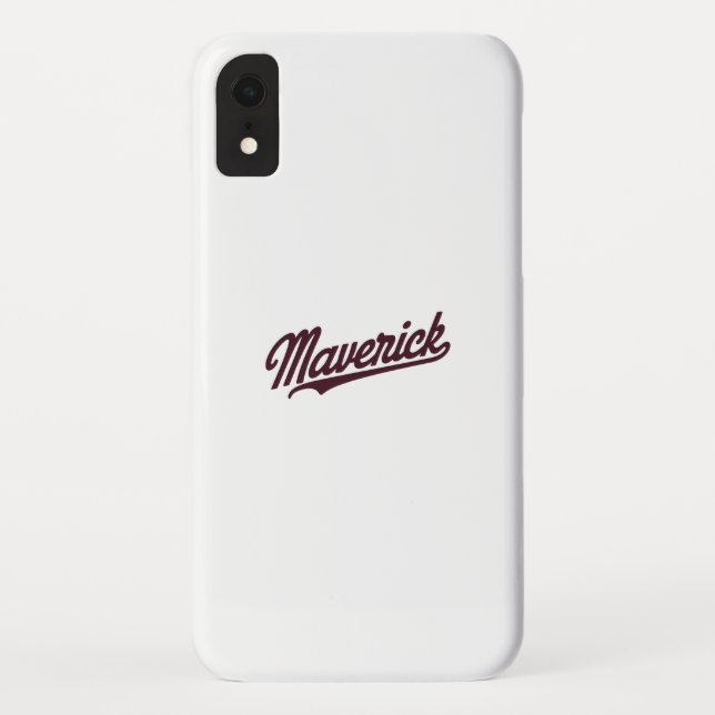 Maverick Inspirational Case-Mate iPhone Case (Back)