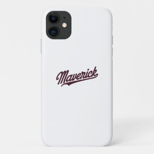 Maverick Typography Motivational iPhone 11 Case
