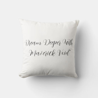 Maverick Void Throw Pillow