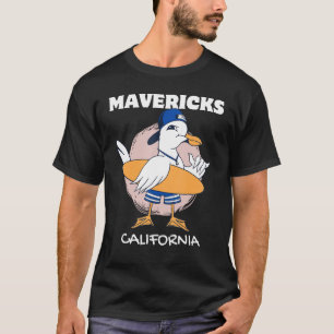 MAVERICKS CALIFORNIA Surfing Retro Wave Vintage Su T-Shirt