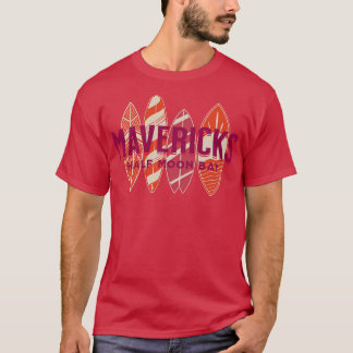 Mavericks Half Moon Bay California Big Wave Surfin T-Shirt