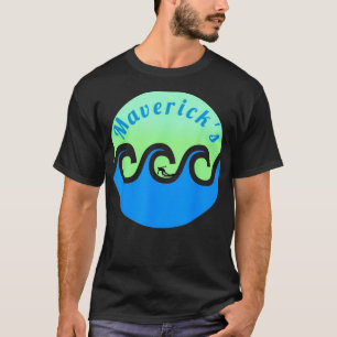 Mavericks Surfing  Surf California Beaches  T-Shirt