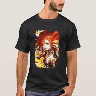 Mavuika Genshin Art 04 Basic Dark T-Shirt