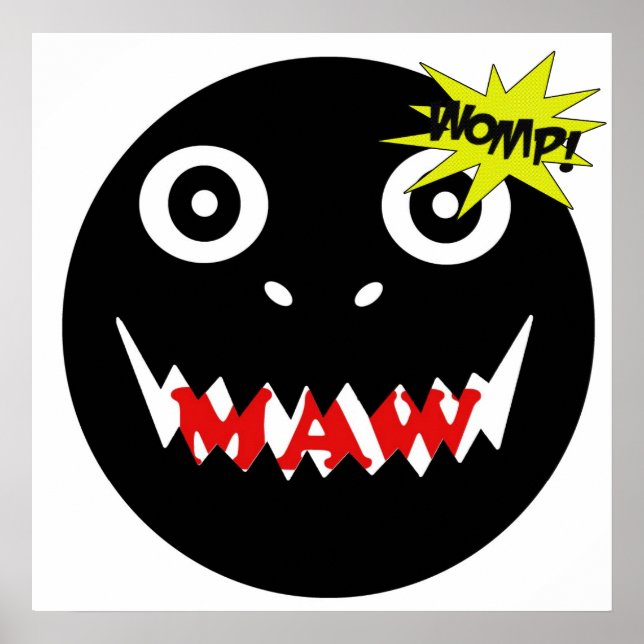 Maw head gets womped! poster (Front)