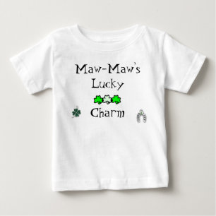MAW-MAW'S LUCKY CHARM TODDLERS T-SHIRT TEMPLATE