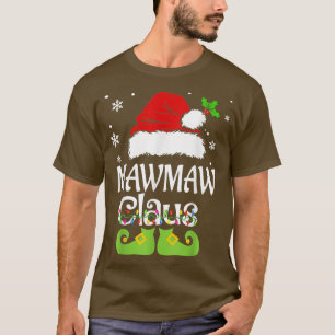 Mawmaw Claus , Family Matching Mawmaw Claus Pajama T-Shirt