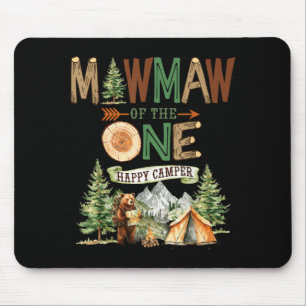 Mawmaw of the one happy camper 1st birthday mouse mat