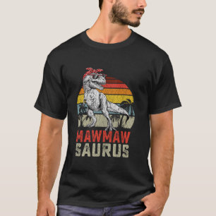 Mawmawsaurus T Rex Dinosaur Mawmaw Saurus Family M T-Shirt