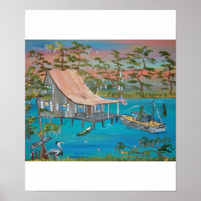 MAW'S BAYOU POSTER (Front)