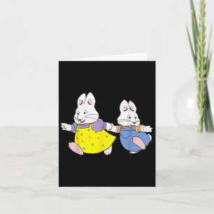 Max And Birthday Decorations Ruby Bunny Card