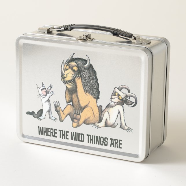Max and the Wild Things Playing Metal Lunch Box (Front)